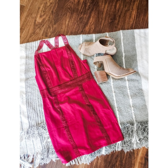 Free People Dresses & Skirts - Free People Red Dress